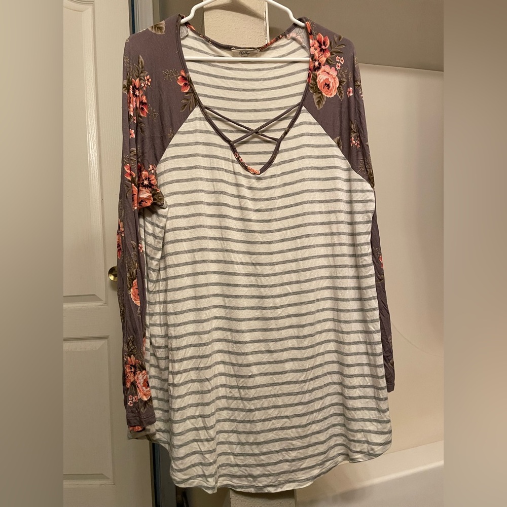 BE Stage Country Boutique long sleeve 3X
